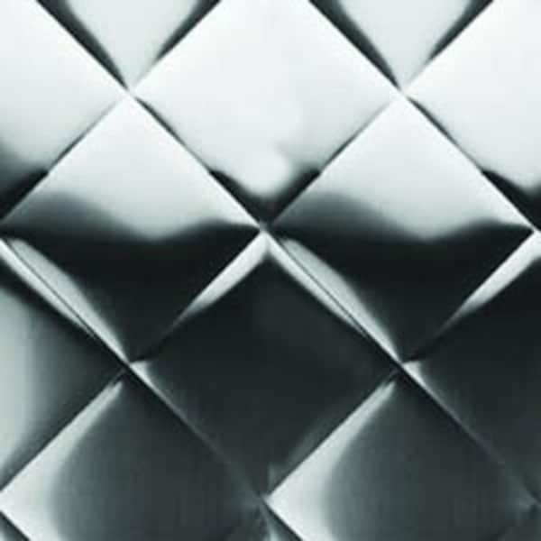 Quilted Stainless Steel Backsplash