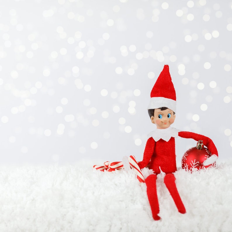 christmas zoom background elf