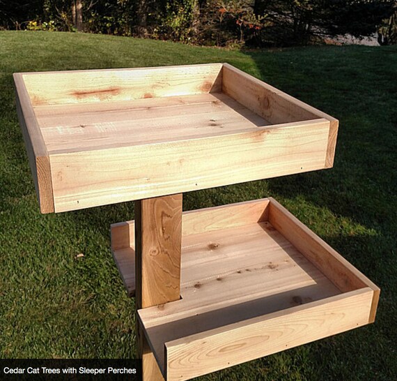 cedar cat tree
