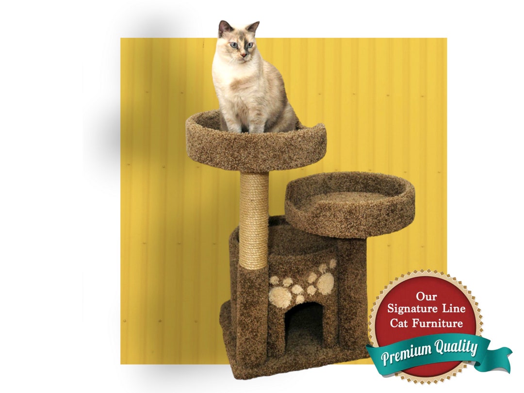Cat Tree House Condo, Cat's Choice 34 Inch Condo Triplex, Cats Love