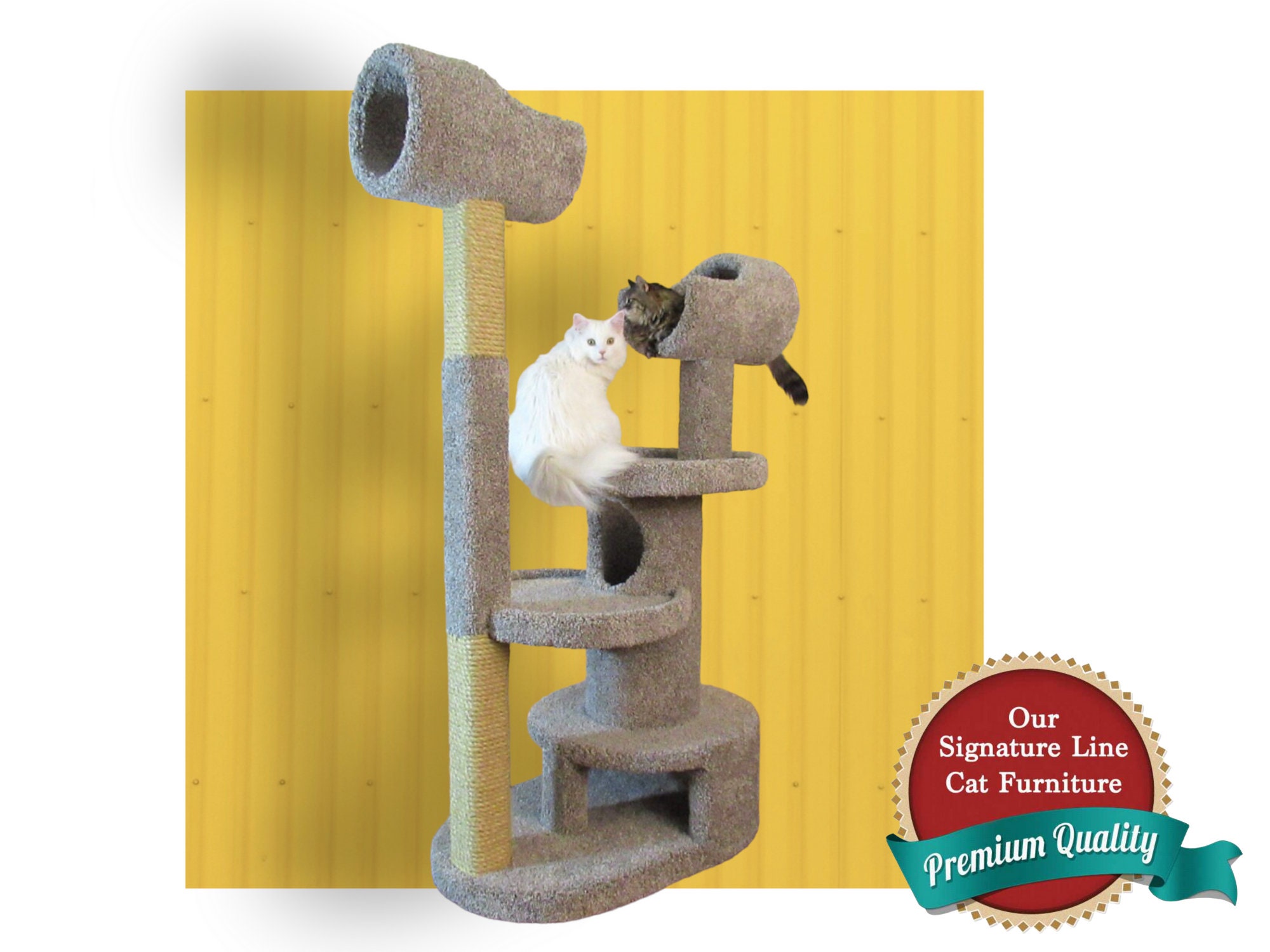 Carpet cat tree outlet