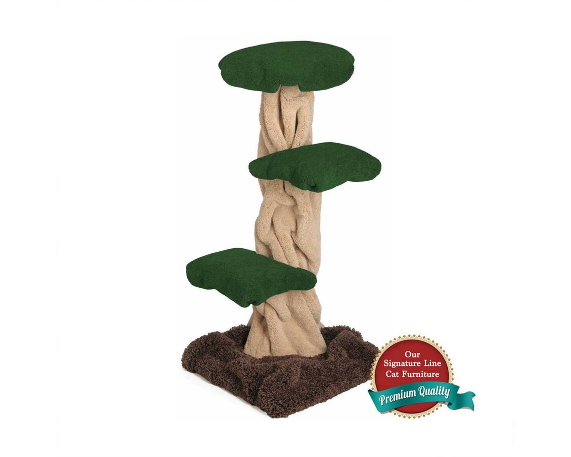 Carpet Cat Tree Furniture Cozy Mushroom Cat Tree Custom Cat Etsy
