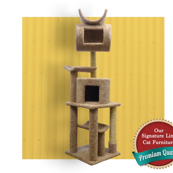 Cat Climbing Tower Etsy