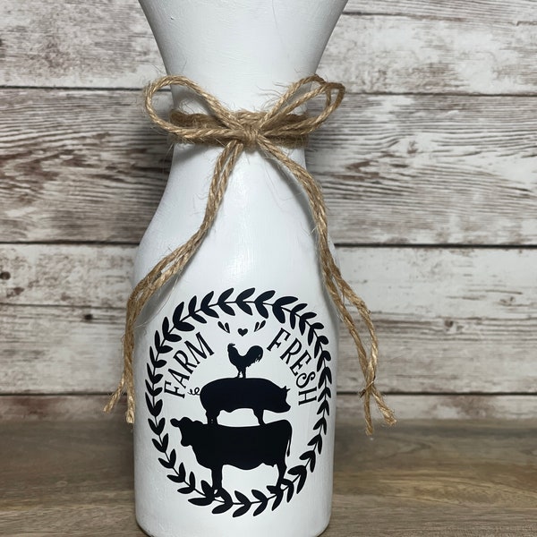 Rustic Vase Etsy