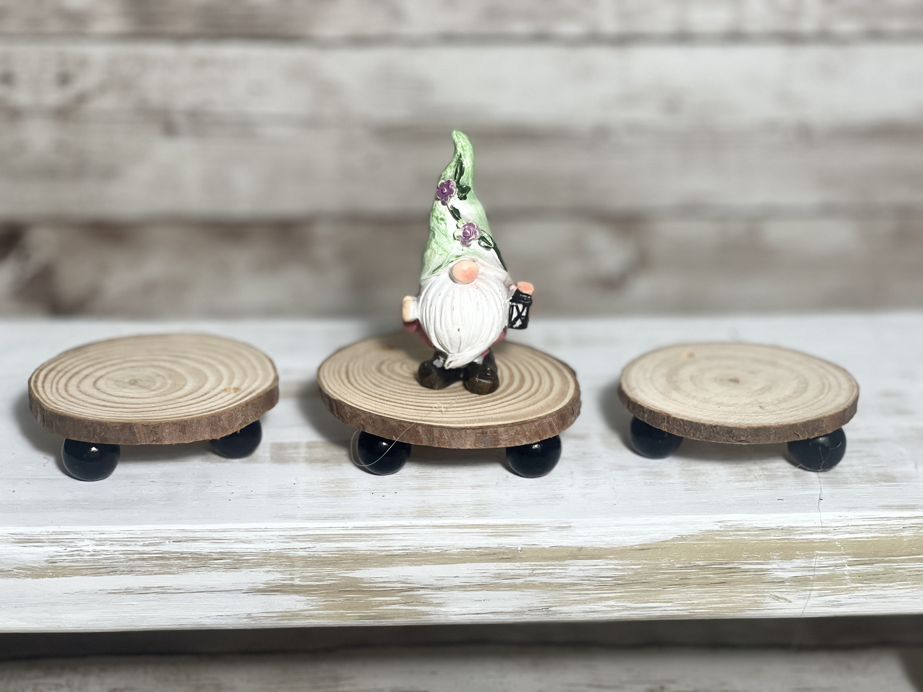Mini Wood Cut Risers (set of 3) | Tier Tray Decor - Etsy