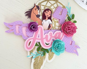 Spirit Riding Free Cake Topper