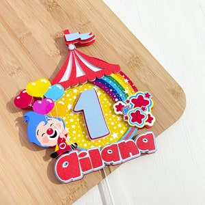 Plim Plim Cake Topper  Plim Plim Birthday Decor  Plim Plim Birthday Papercraft