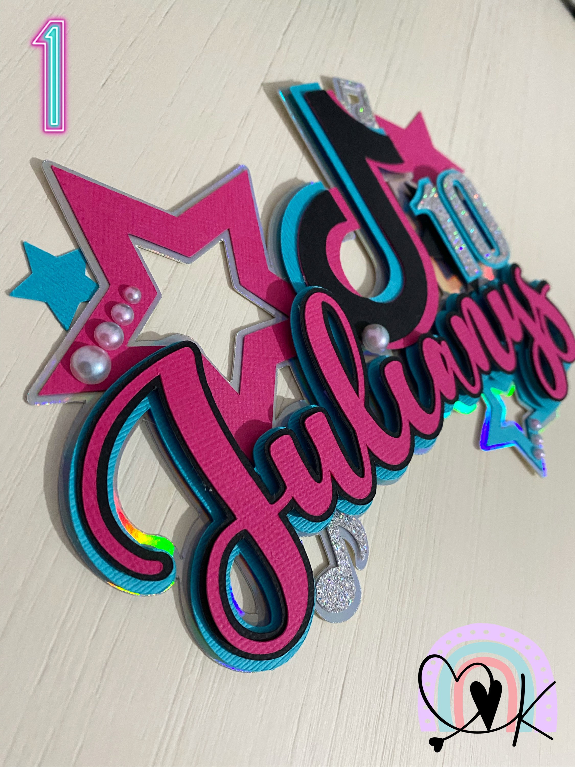 Cake Topper Personalizzati Online - Arte Del Polistirolo - Foto 2