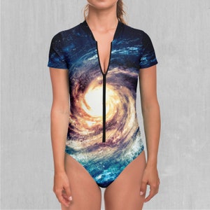 Spiral Galaxy Short Sleeve Bodysuit