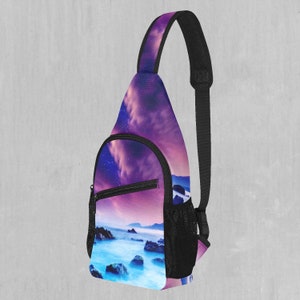Liquid Lights Sling Fanny Pack Crossbody Festival Bag