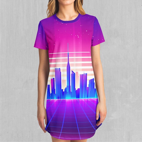 retro t shirt dress Polly Pocket Vintage T-Shirt Dress
