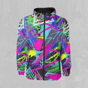 Neon Boulevard Snowboarding Windbreaker and Ski Windbreaker Jacket