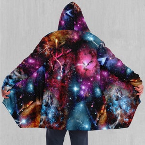 Galaxies Collide Festival EDM Rave Nebula Sherpa Lined Space Cloak