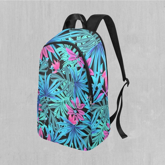 Neon Lush Adventure Festival Abstract Tropical Palm Tree  display picture 1