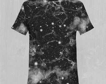 Koszulka z nadrukiem Dark Matter Outer Space EDM Rave Festival All Over Print