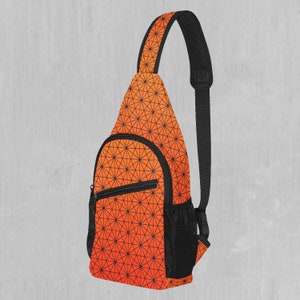 Star Net (Pyro) Sling Fanny Pack Crossbody Festival Bag