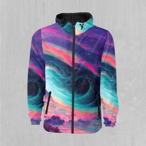 Vapor Skies Snowboarding Windbreaker and Ski Windbreaker Jacket
