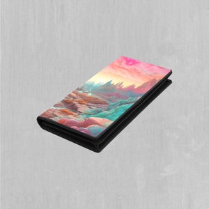 Portefeuille psychédélique Trippy Dream Canyon pour femme