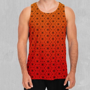 Star Net (Pyro) Männer Tank Top Muskel ärmelloses Shirt