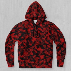 Red Camo Hoodie -  UK