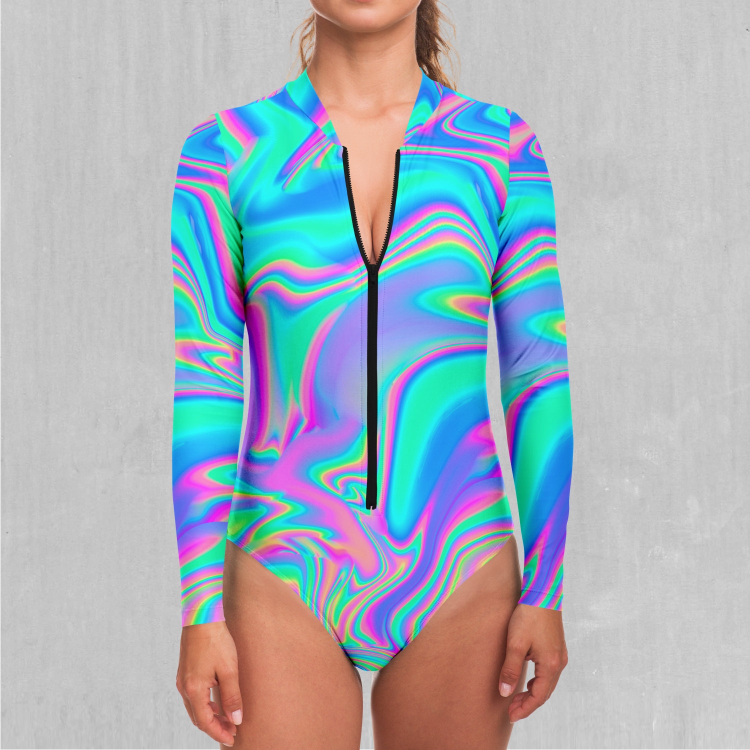 Holographic Swimsuit -  Norway
