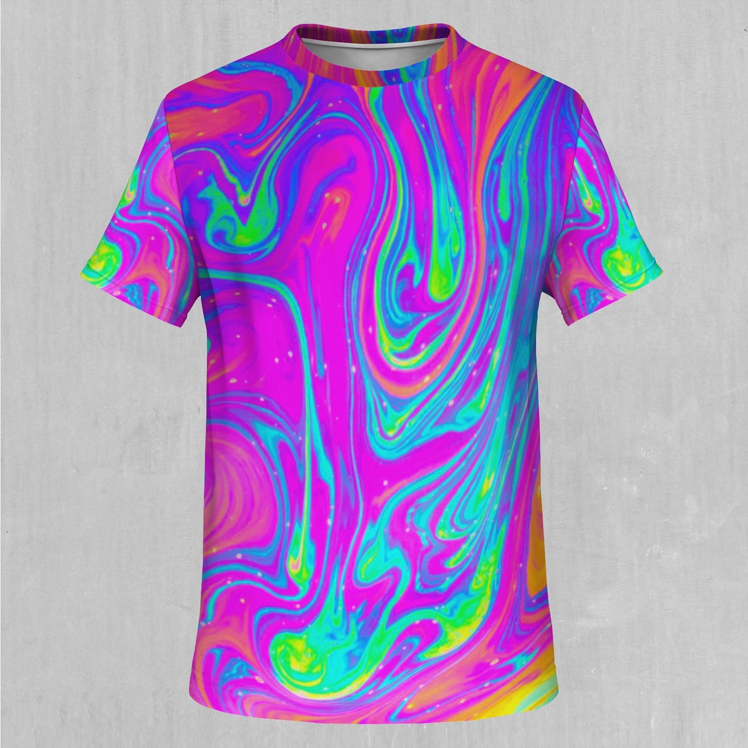 Acidic Drip Psychedelic EDM Rave Festival All Over Print Tee - Etsy