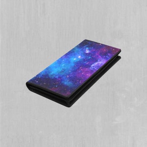 Stardust Outer Space Galaxy - Cartera con cierre a presión para mujer