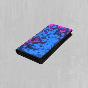 Geocidic Psychedelic Portefeuille à deux volets avec fermeture à pression pour femme