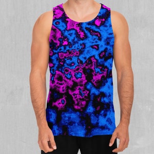 Geocidic Psychdelic Men&#39;s Tank Top Muscle Sleeveless Shirt