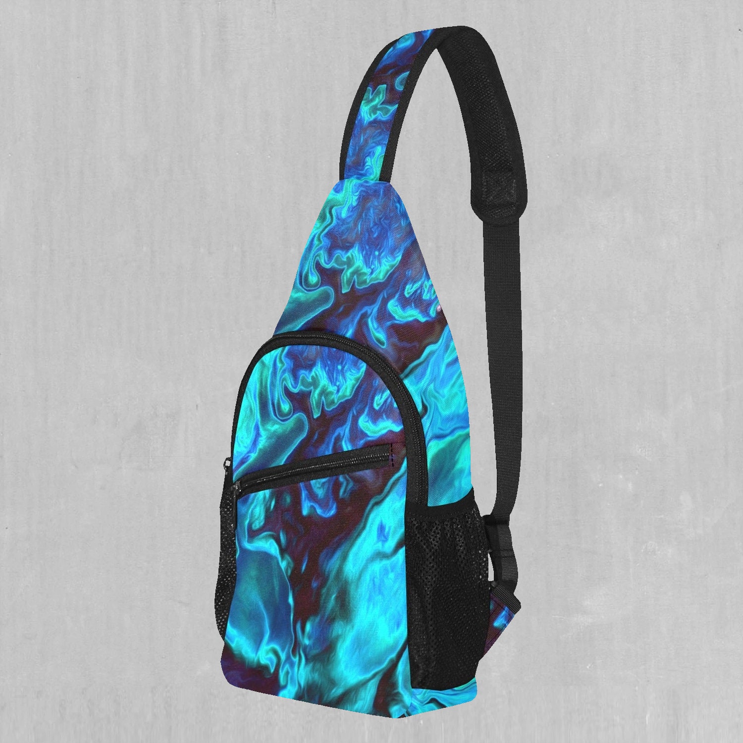 Sling Bag Hiking Daypack Sling Bags ZICANCN Psychedelic Art