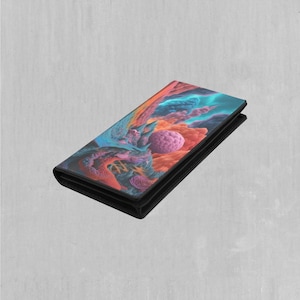 Portefeuille Surreal Summit psychédélique Trippy pour femmes