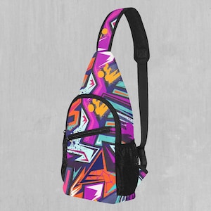 Tectonic Sling Fanny Pack Crossbody Festival Bag