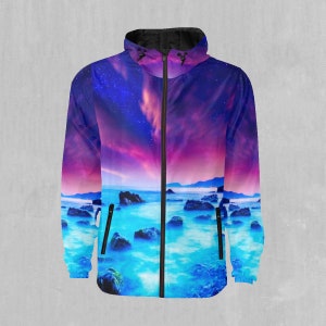 Liquid Lights Snowboarding Windbreaker and Ski Windbreaker Jacket
