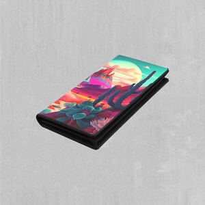 Portefeuille psychédélique Trippy Desert Dreams pour femme