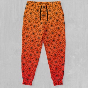Star Net (Pyro) Sacred Geometry EDM Rave Festival Joggers