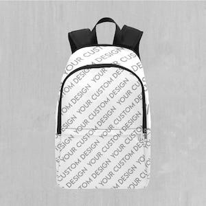 Custom Personalized Design Backpack with Laptop Compartment