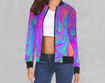 Acidic Drip Women's Bomber Jacket