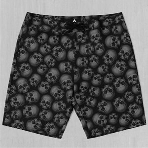 Boneyard Board Shorts Men&#39;s Bathing Suit Swim Trunks With Pockets and Drawstring