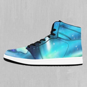 Northern Lights High Top Sneakers, High Top Schuhe