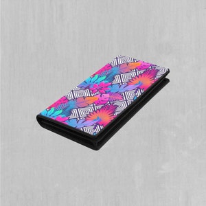 Portefeuille à deux volets avec fermeture à pression Vault Tropic Floral pour femme