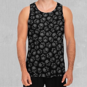 Boneyard Skulls Herren Tank Top Muskel ärmelloses Shirt
