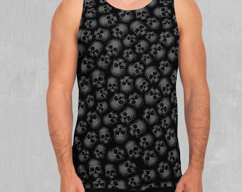 Boneyard Skulls Men's Tank Top Muscle Sleeveless Shirt