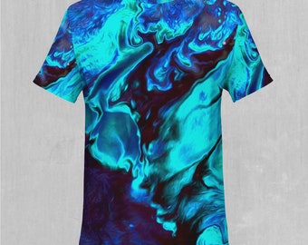 Enigma Sea Psychedelic EDM Rave Festival All Over Print Tee
