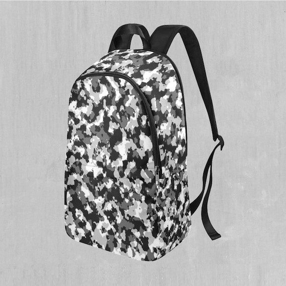Arctic Camo Adventure Festival Backpack, White Camouflage