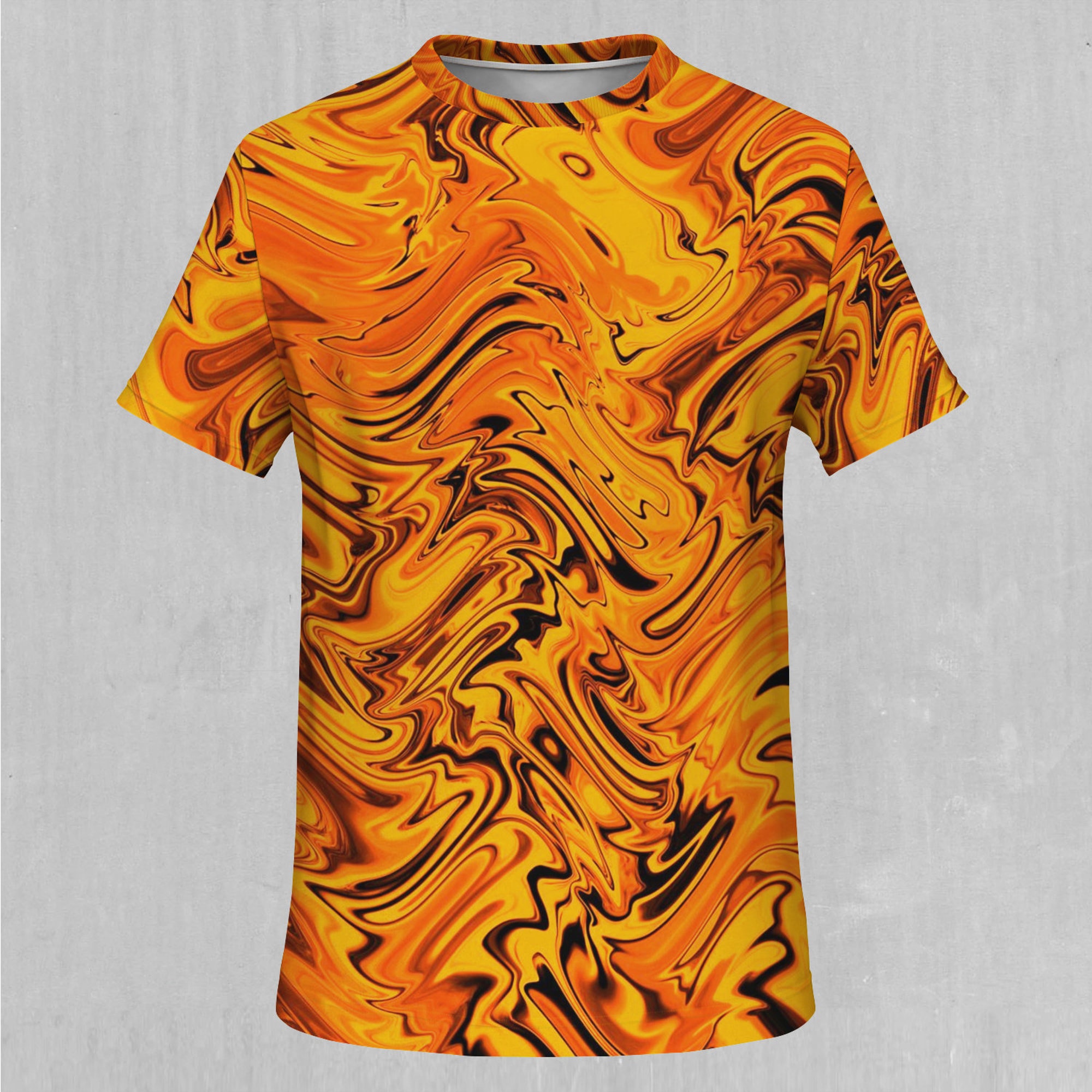 Lava Flow Psychedelic EDM Rave Festival All Over Print Tee