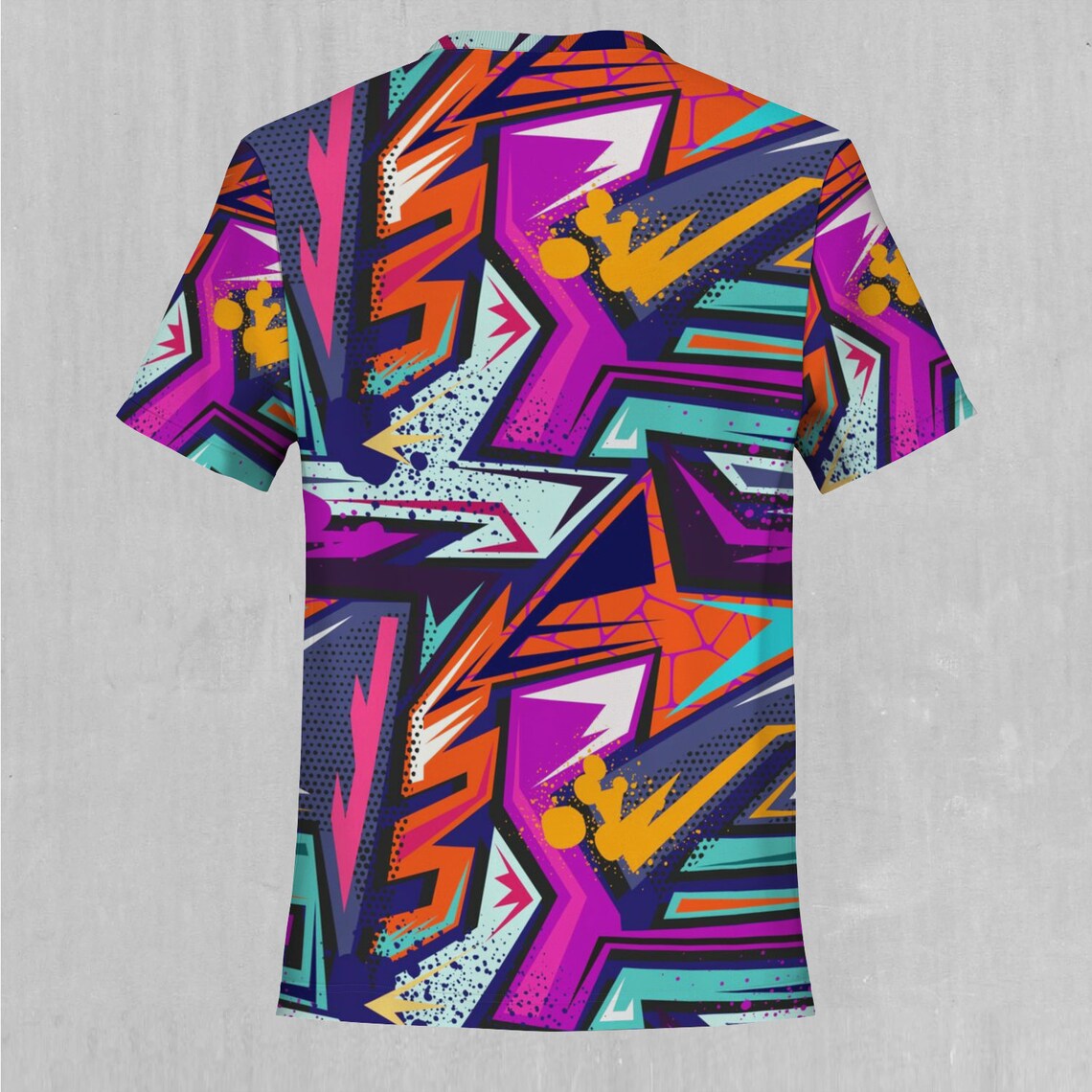 Tectonic Abstract Streetwear EDM Rave Festival All Over Print Tee - Etsy