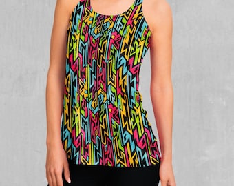 Street Jigsaw Women's Racerback Tank Top