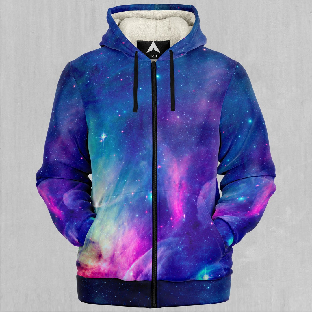 Nebula Red Galaxy Space Women's Sweatshirt main image 1