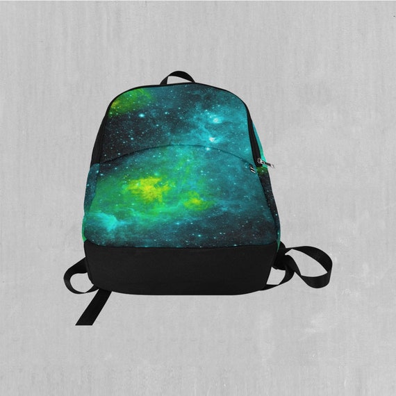 Acidic Realm Adventure Festival Mochila Galaxy Space Backpack con compartimento para computadora portatil Etsy Mexico
