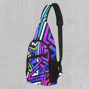 Misdirection Sling Fanny Pack Crossbody Festival Bag